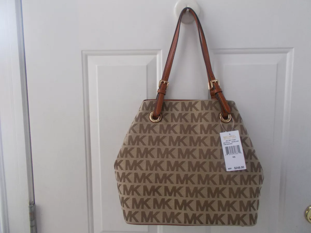 Michael kors jet set item grab bag top