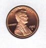 1985-S PROOF LINCOLN MEMORIAL CENT