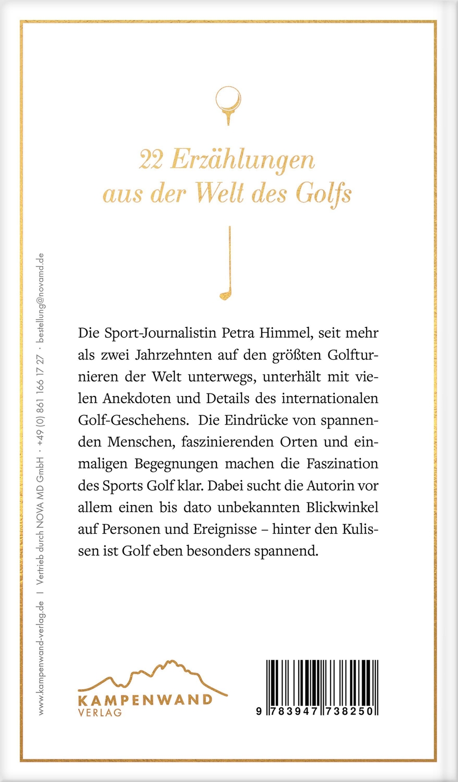 Thumbnail - Golf-hinter Den Kulissen | Petra Himmel | Buch | 232 S. | Deutsch |