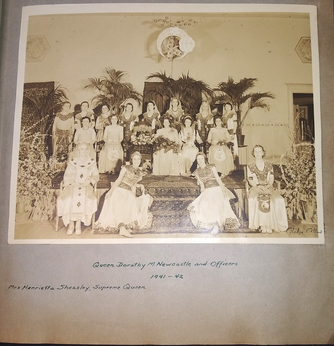 1930s scrapbook DAUGHTERS OF THE NILE Nydia Temple Portland OR