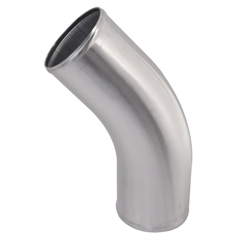 OD 102mm 4" inch 45 Degree Aluminum Turbo Intercooler Pipe Piping Tubing L=270mm - Picture 2 of 5