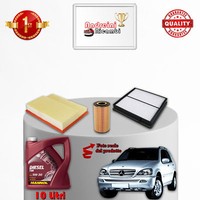 Inspektionskit Filter Und ÖL Mercedes ML 400 CDI W163 184KW 250CV 2005->
