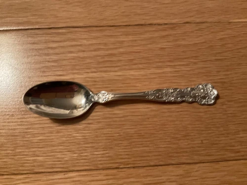 Gorham Sterling Silver Buttercup Demitasse Spoon 4-3/8" Mono