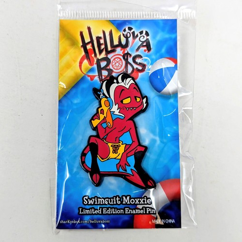 Helluva Boss Swimsuit Moxxie #1 Limited Edition Enamel Pin Official - 第 1/1 張圖片