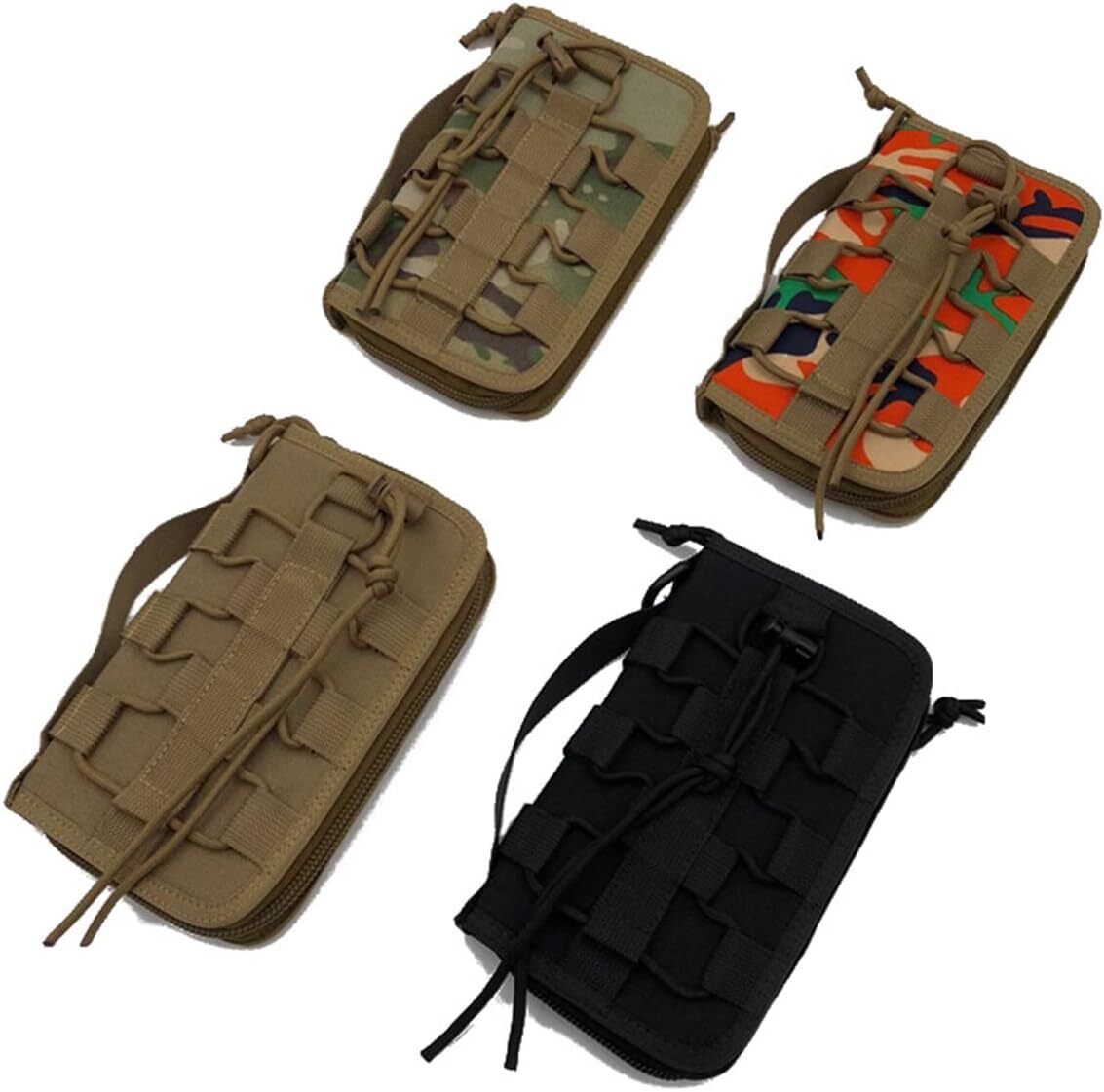 Tactical Wallet for Men ID Card Holder Military Credit Cards Organizer Hand  Pack