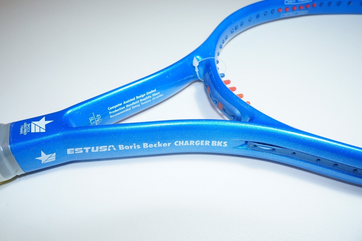 ESTUSA Boris Becker CHARGER BKS テニスラケット NEW ESTUSA BORIS BECKER CHARGER BKS TENNIS RACKET 4 3/8 SL3