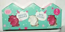 Unicorn Bath Bombs Trio Gift Set Bath Fizzers 3 pack Girls Magical Unicorns