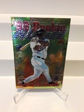 1999 Topps Chrome Rookie Rush Calvin Pickering Baltimore Orioles AE16