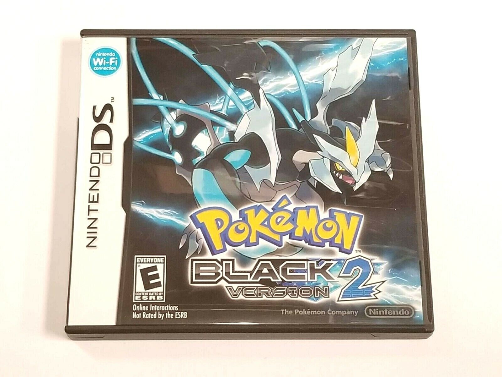 Pokemon Black Version 2 DS Replacement Spare Case Cover Art Work Only