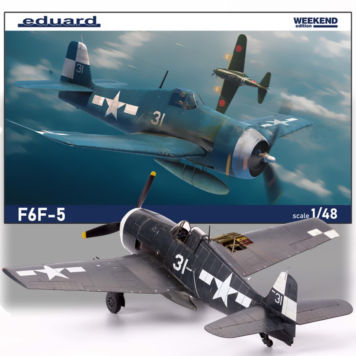 EDUARD 84181 1/48 F6F-5 HELLCAT WEEKEND EDITION KIT | eBay