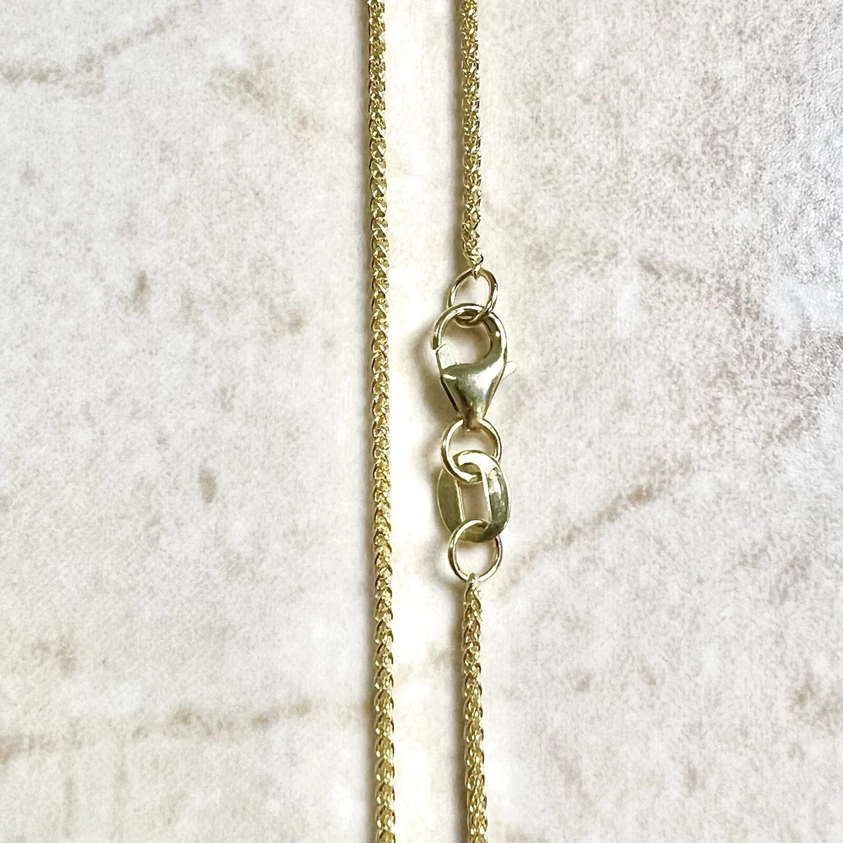 14k 2024 wheat chain