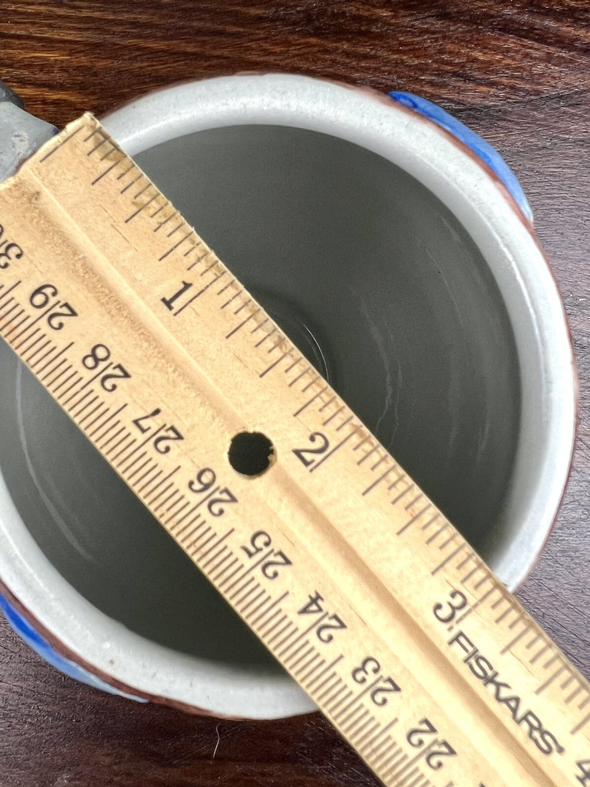 Vintage Lidded Gerzit Gerz Beer Stein Friar Monk Book Bible Germany Stoneware