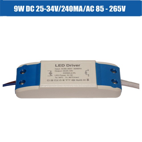 Controlador LED Transformador Fuente de Alimentación Corriente Constante 3W/5W/7W/9W Controlador Compacto - Imagen 15 de 28