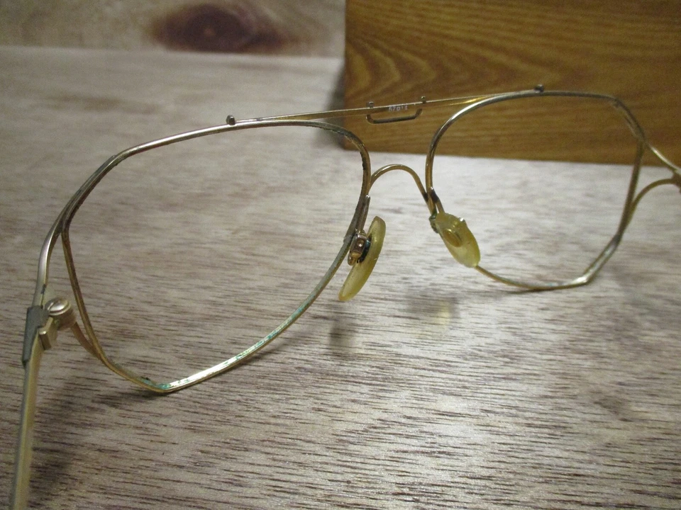 Gafas de sol Jaguar 455 009 vintage años 80 metal dorado marcos de gafas 57 14 125 Foto 4 de 4