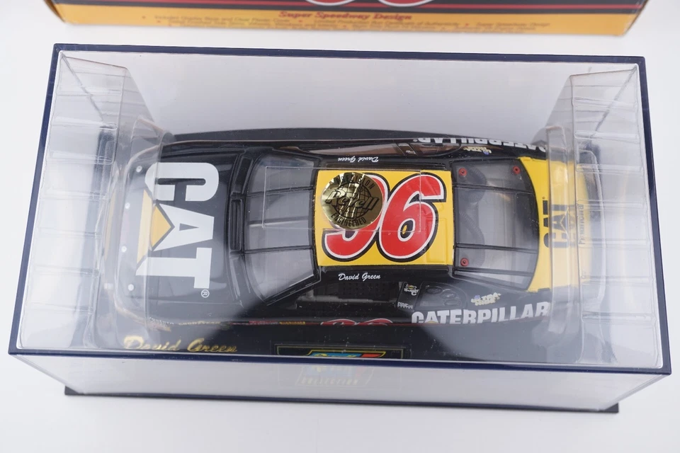 Vintage 1997 Revell Collection CATERPILLAR #96 David Green 1:24 Diecast NASCAR - Image 4 of 4