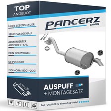 Endschalldämpfer für HONDA JAZZ III 1.2 1.3 1.4 Auspuff