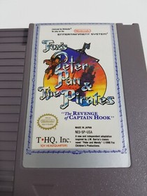 Fox's Peter Pan & The Pirates - Original Nintendo NES Game Cart [USA NTSC]