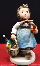 Goebel M.I. Hummel #382 "Visiting an Invalid" TMK 5, 5" tall, Germany