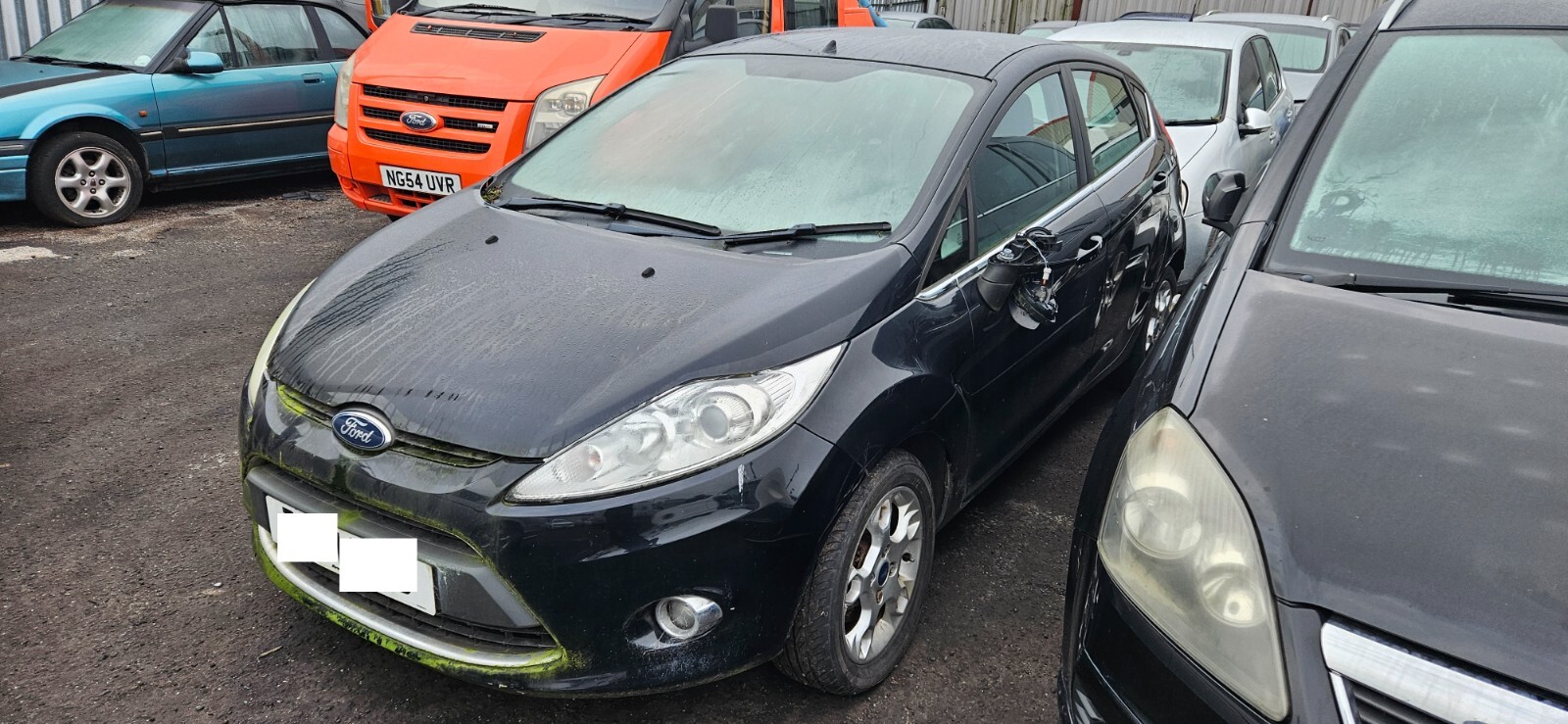 Ford Fiesta Zetec MK7 1.2 petrol SNJB engine code P/C JA8 Breaking