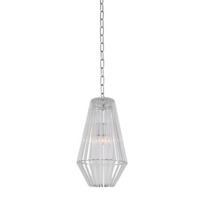 Kalco Lighting Taza 9'' Mini Pendant, Chrome - 508410CH