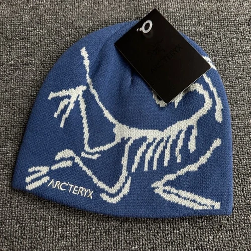 New Arcteryx Bird Head Black Toque Beanie Orca Black Merino Wool Hat for Winter. - Picture 13 of 33