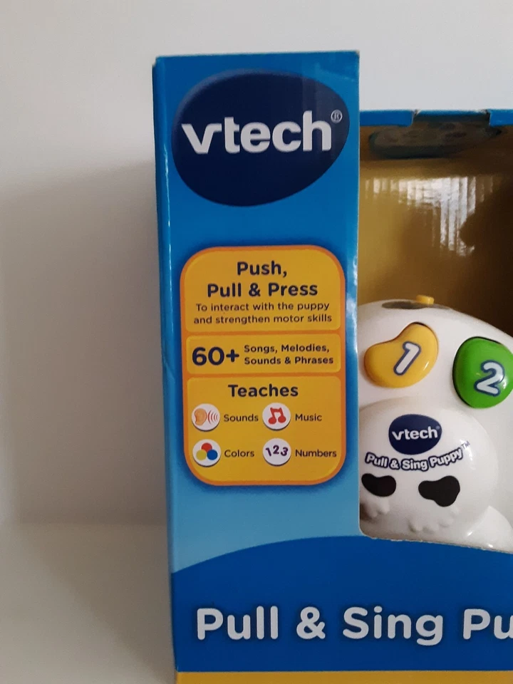 VTech Pull and Sing Puppy Toy 6-36 Mounts NIB - Image 3 of 4