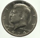 1974-P UNCIRCULATED KENNEDY HALF DOLLAR