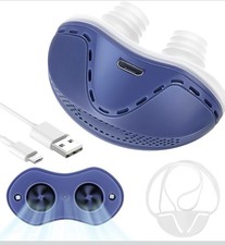 Electric Anti Snoring Sleep Apnea Device Micro CPAP Travel Rechargeable Portable