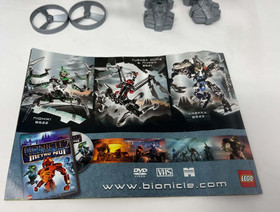 LEGO BIONICLE: Toa Hordika Nuju (8741) 100% Complete In Canister w Instructions