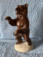 Brown Bear Ornament Vintage Collectible