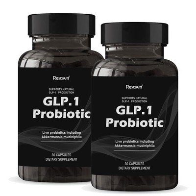 MAPUG GLP-1 Probiotic 30 Capsules - 500M AFU Multi-Strain Probiotic + Prebiotic,