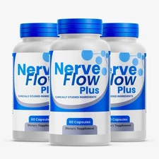 Nerve Flow Nerve Support Supplement, NerveFlow Regeneration Neuropathy (180Caps)