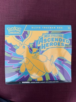 Pokémon TCG Ascended Heroes Elite Trainer Box (ETB)  NEU & ORIGINALVERPACKT 