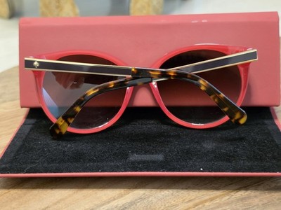 Kate Spade New York Amaya/S Tortoise Red Cat Eye Sunglasses  display picture 1