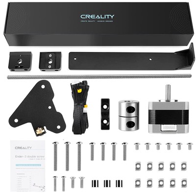 Ender 3 Dual Z axis Upgrade Kit with Lead Screw Stepper Motor and Metal Power Su