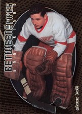 Glenn Hall 2001-02 Be a Player Between the Pipes #140 Detroit Red Wings Hockey