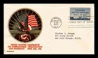 DR JIM STAMPS US COVER UNITED NATIONS FDC SCOTT 928 SMARTCRAFT THERMOGRAPHED