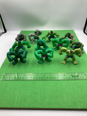 Marvel Super Hero Squad Hulk Figures Lot of 11