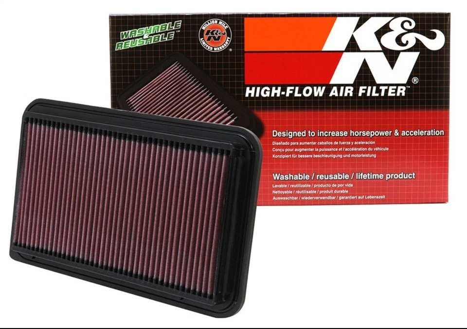 Filtro de aire K&N 33-2260 para modelos seleccionados de Lexus Toyota 01-13 Foto 2 de 4