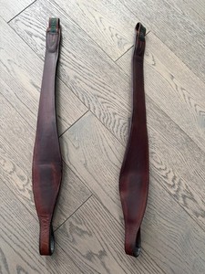 Devoucoux Comfort Stirrup Leathers - Large - Dark Brown