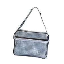 Anti Statics Tool Bag Transparent Multipurpose Work Bag Adjustable Strap