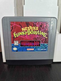 NESTERS FUNKY BOWLING - NINTENDO VIRTUAL BOY 1995! CIB SUPER NICE! RARE TESTED