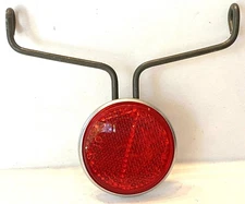 NOS banana seat rear 1-3/4" REFLECTOR with HANGER
