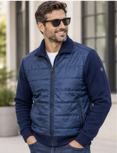 Victorinox Vintage Swiss Army Lambswool Cashmere Jacket Hybrid XXL - product listing photo