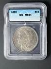 1889-P Morgan Silver Dollar MS64 Toned, free shipping