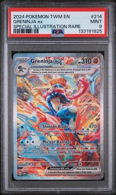 Greninja ex 214/167 Sv06: Twilight Masquerade Holo for sale online