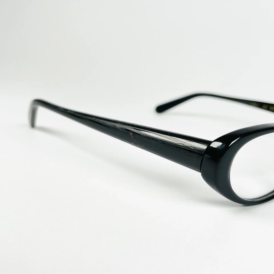 LULU GUINNESS eyeglasses BLACK OVAL glasses frame MOD: L817 BLK - Image 3 of 4