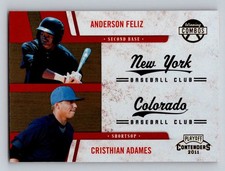 2011 Playoff Contenders #17 Cristhian Adames / Anderson Feliz Winning Combos