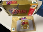 Nintendo The Legend of Zelda Ocarina of Time game in box