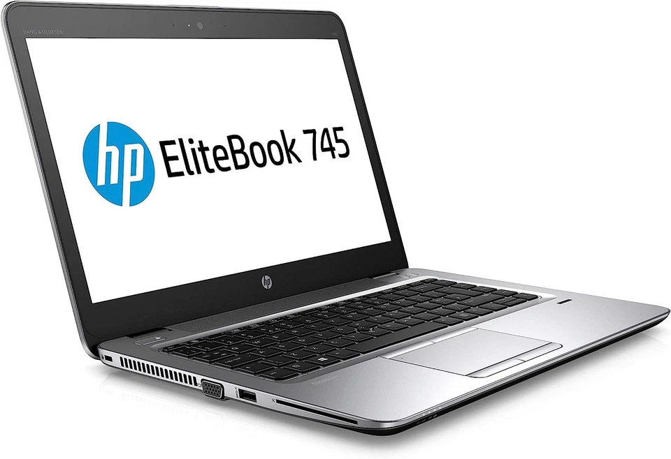 Cheap HP EliteBook 745 G4 Laptop 14" AMD Pro, Radeon GPU, SSD, 16GB, Windows 10 - Image 2 of 4